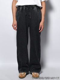 CAT SWEAT PANTS -BLACK-