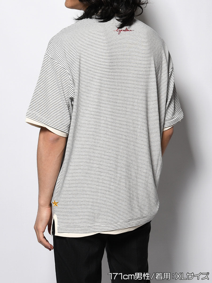 BORDER SS SKIPPER SH -WHITE-