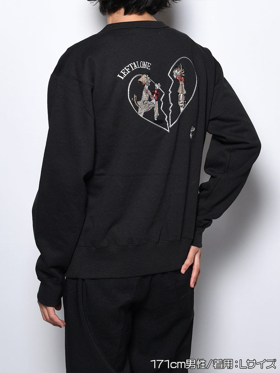 CONFESS SWEAT -BLACK-