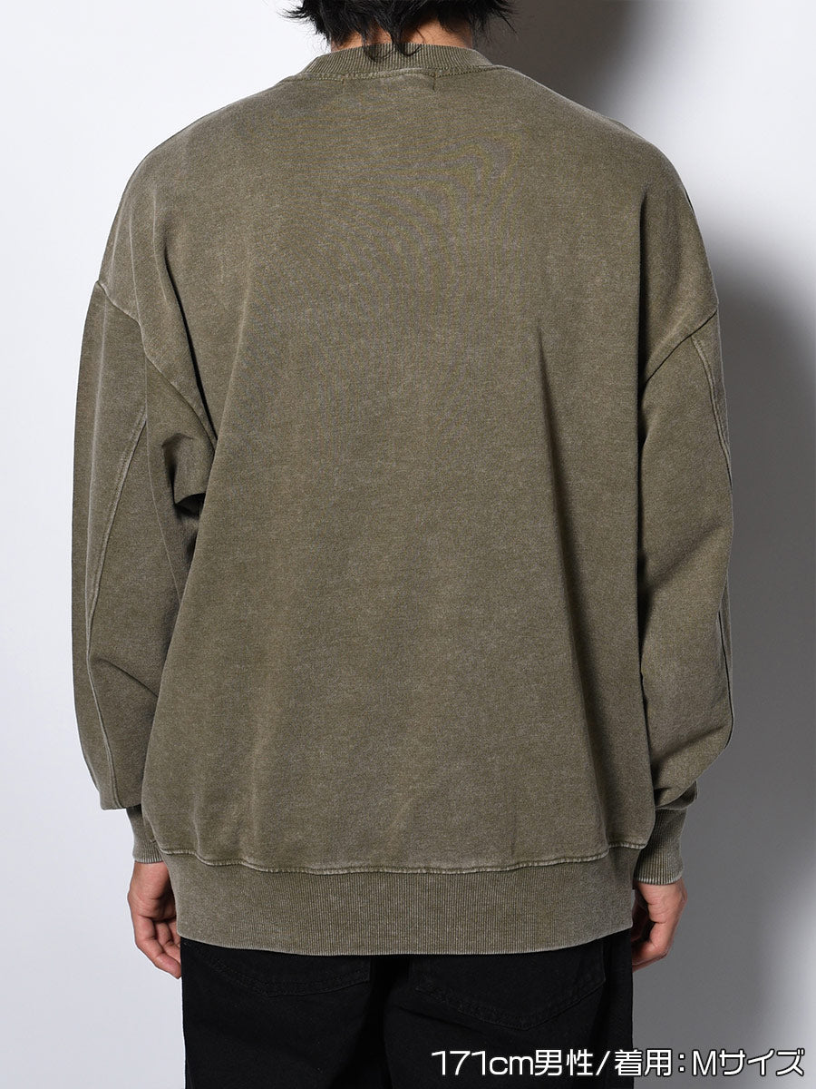 CHANGE SWEAT -OLIVE-