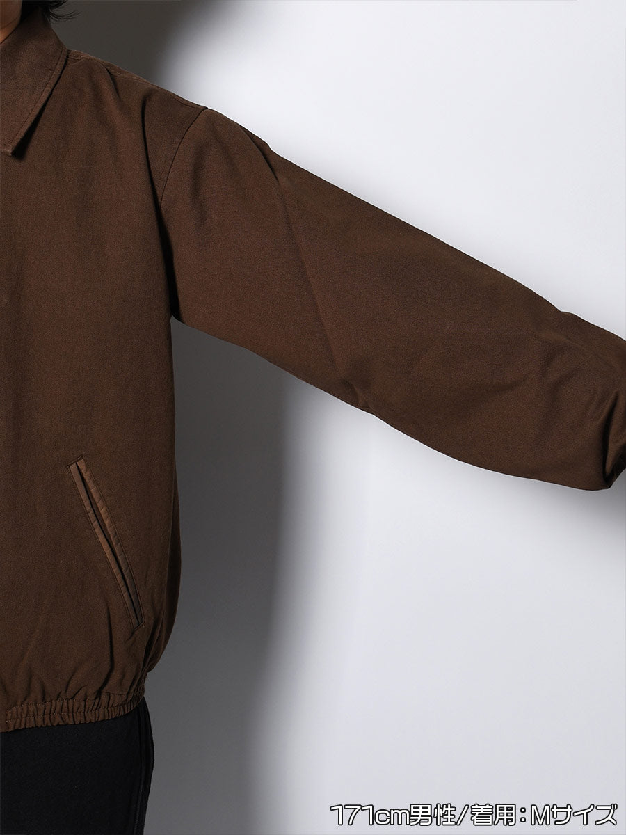 BLOUSON -BROWN-
