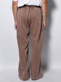 CAT SWEAT PANTS -BROWN-