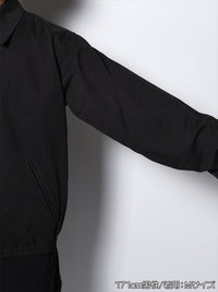 BLOUSON -BLACK-