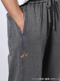 CAT SWEAT PANTS -GREY-
