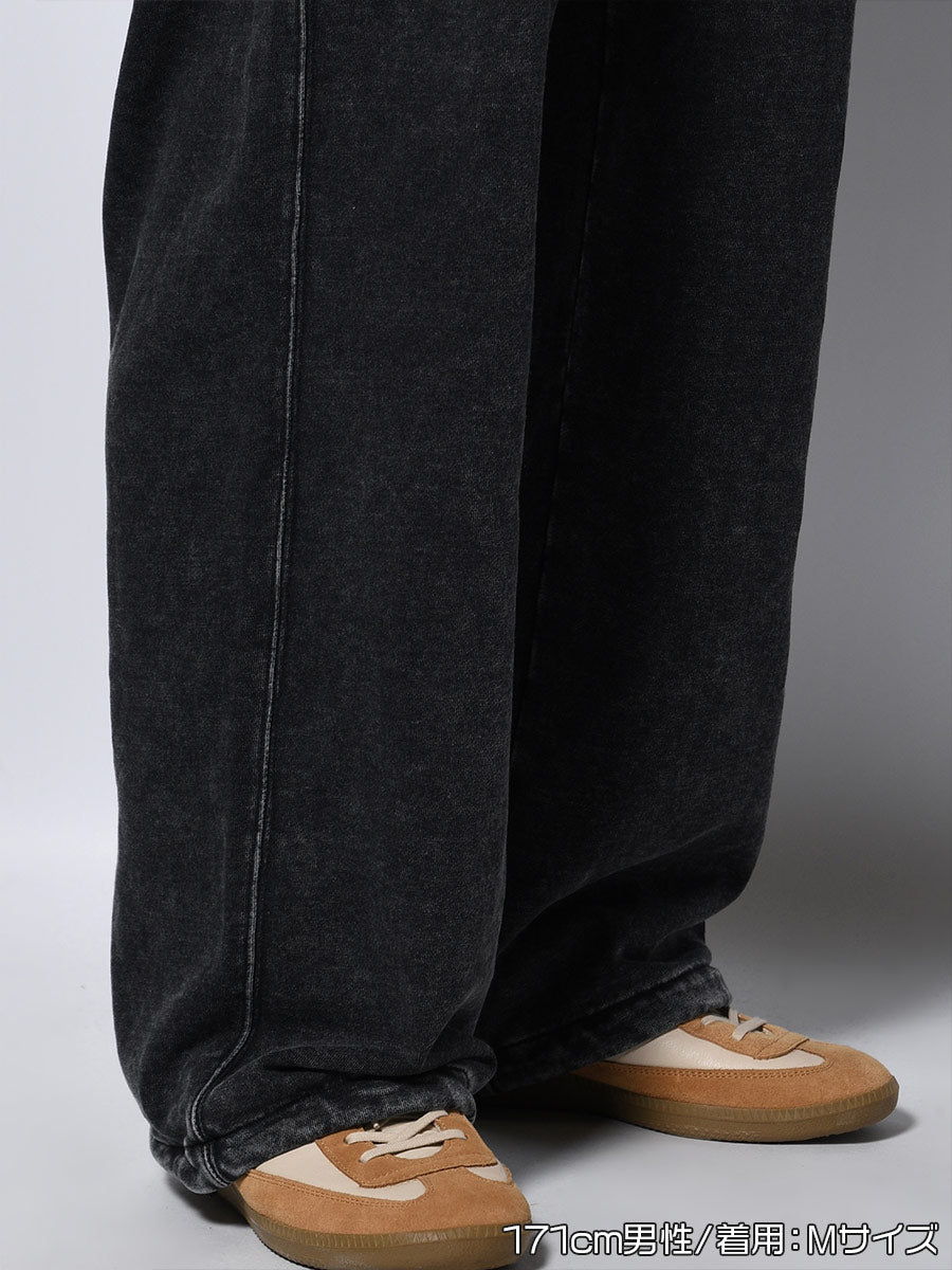 CAT SWEAT PANTS -BLACK-
