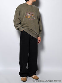 CHANGE SWEAT -OLIVE-