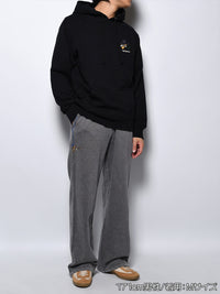 CAT SWEAT PANTS -GREY-