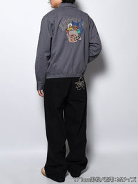 BLOUSON -GREY-