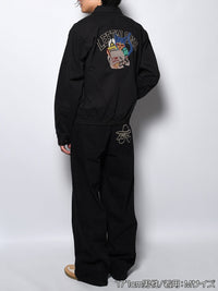 BLOUSON -BLACK-