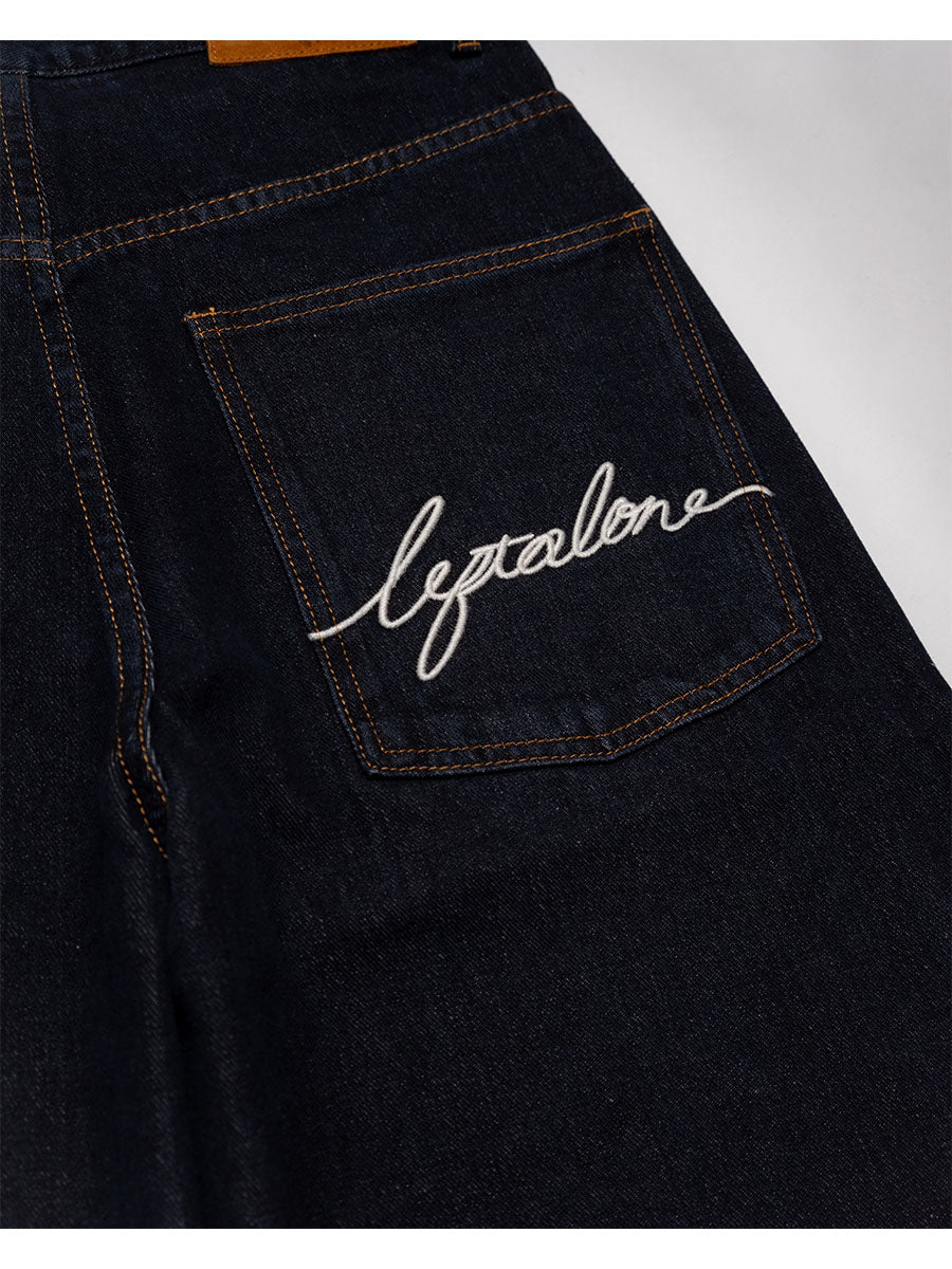 ONE WASH DENIM PANTS -INDIGO-