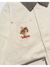 COVERALL JKT -IVORY-