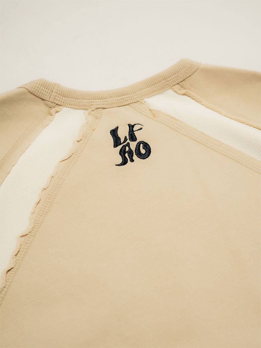 SWEAT S/S TEE -BEIGE-