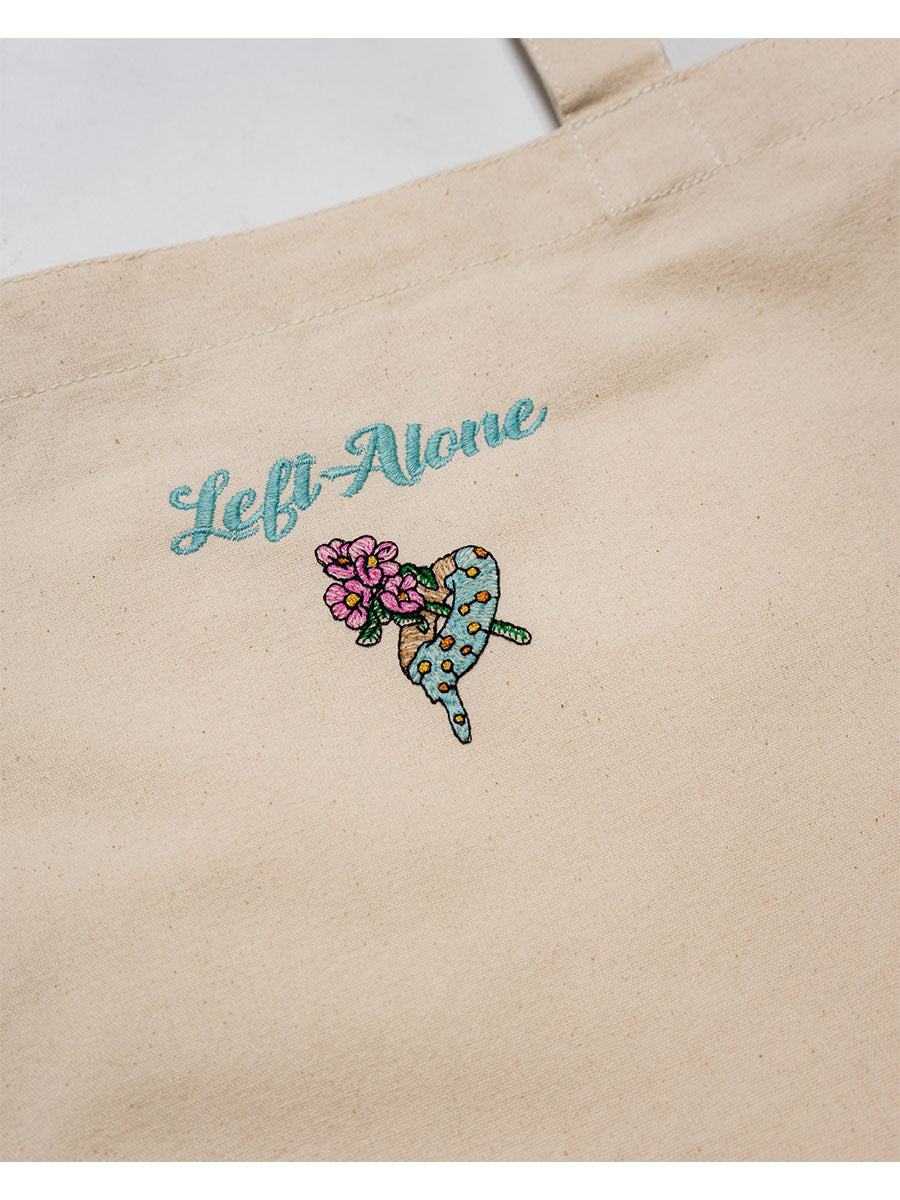 FLOWER 2WAY BAG -NATURAL-