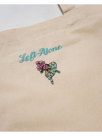 FLOWER 2WAY BAG -NATURAL-