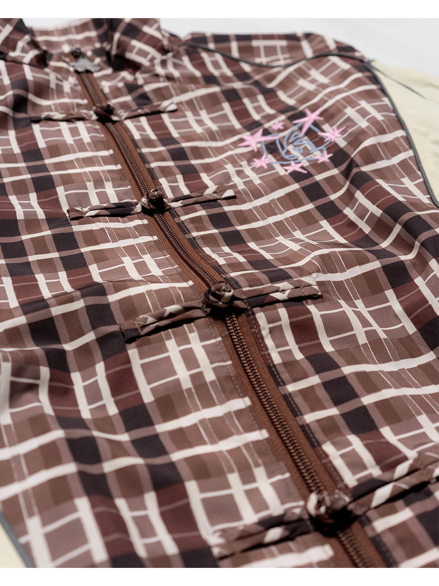 NYLON TRACK JKT -CHECK-