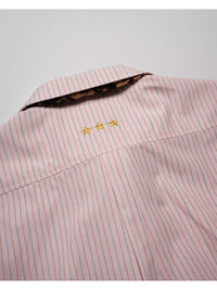 KNIT TIE LS SHIRT -STRIPE2(PINK)-