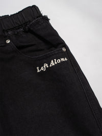 CHANGE DENIM PANTS -BLACK-