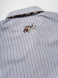 TIE L/S SHIRT -GREY-