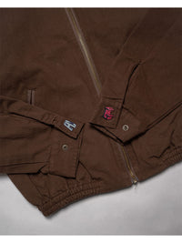 BLOUSON -BROWN-