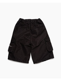 CARGO PANTS -BLACK-