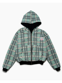 REVERSIBLE HOODIE -BLACK-