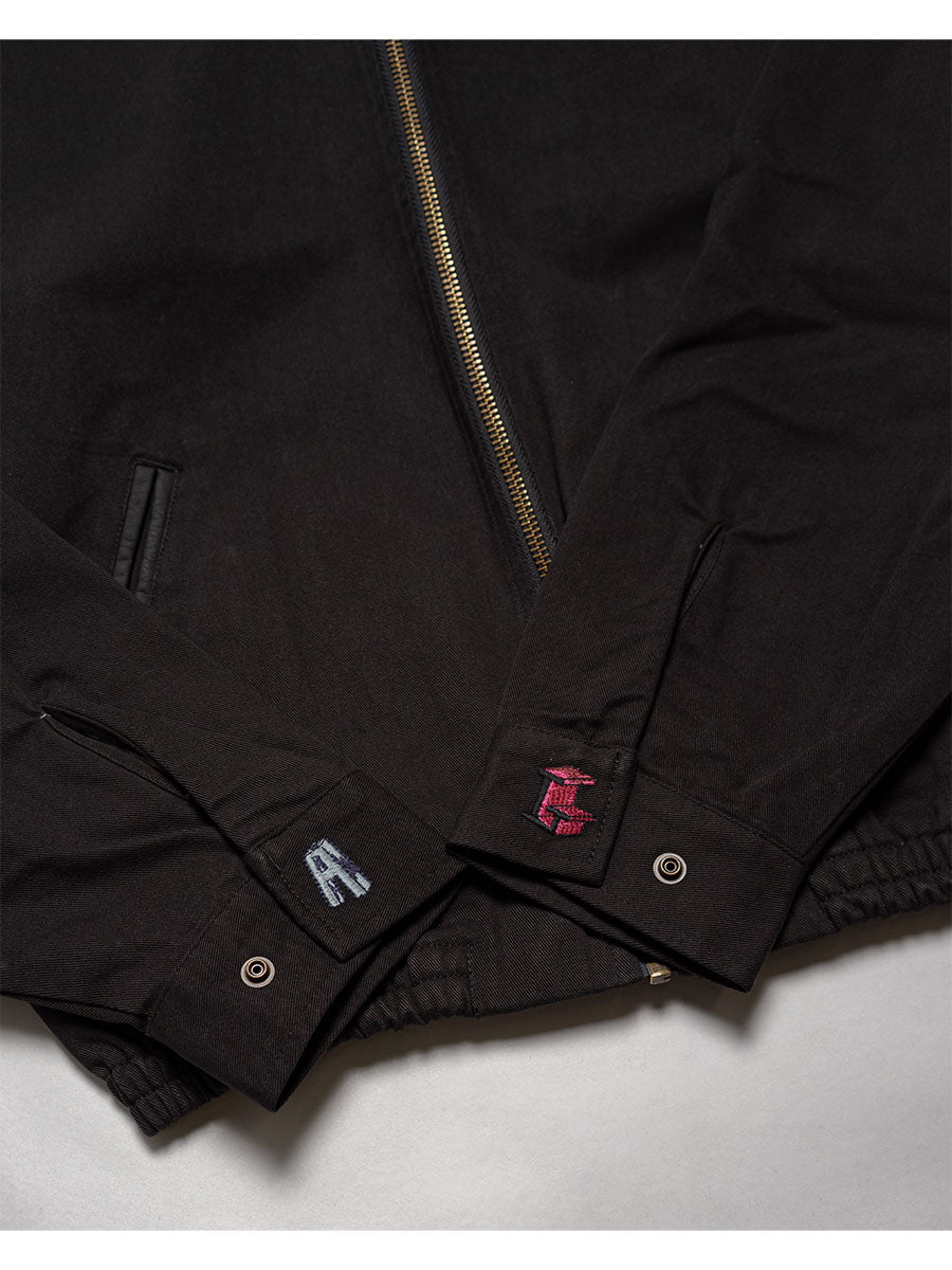 BLOUSON -BLACK-