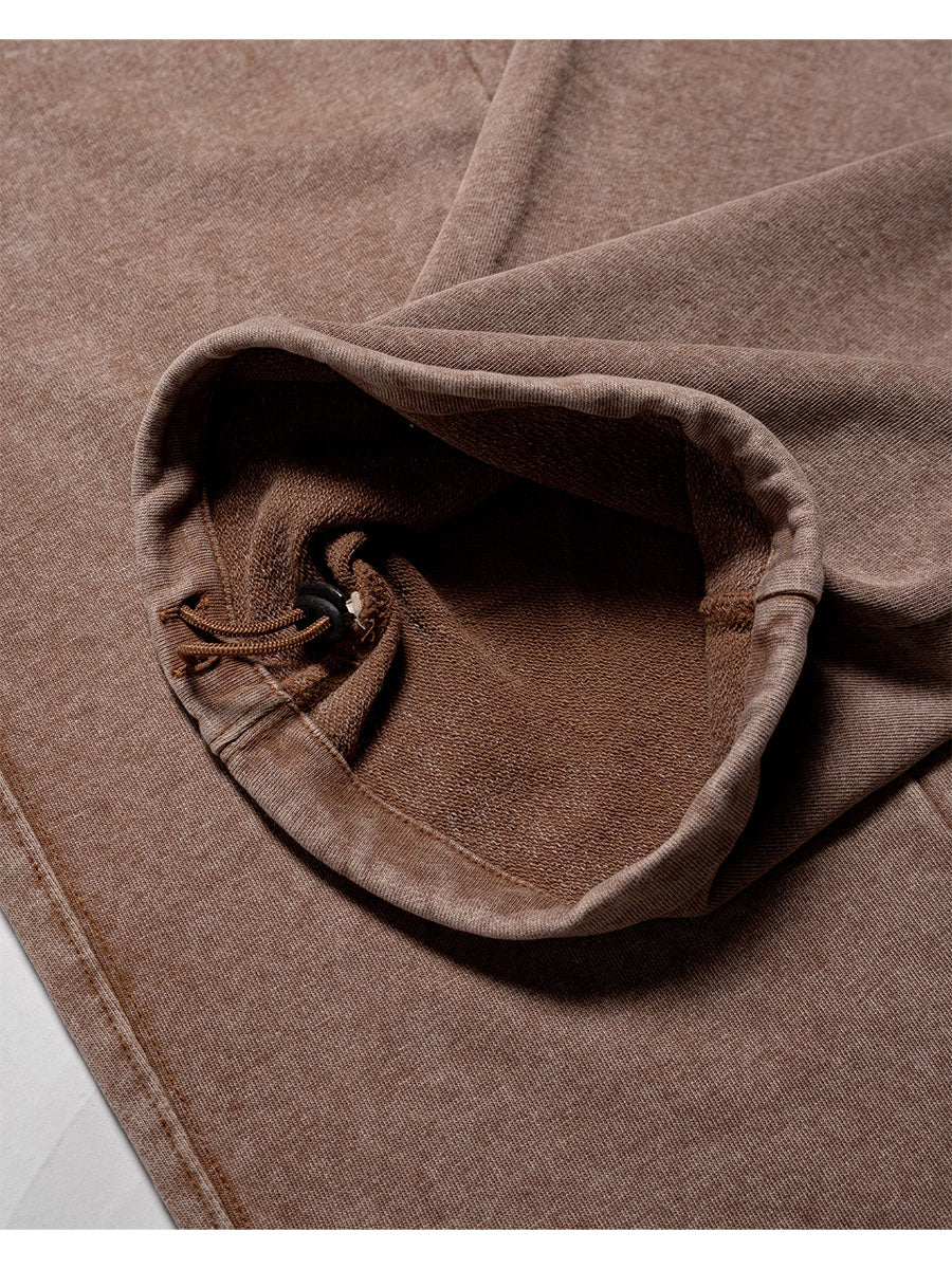 CAT SWEAT PANTS -BROWN-