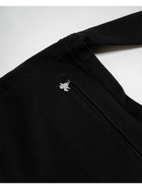 SHOULDER BAG -BLACK-