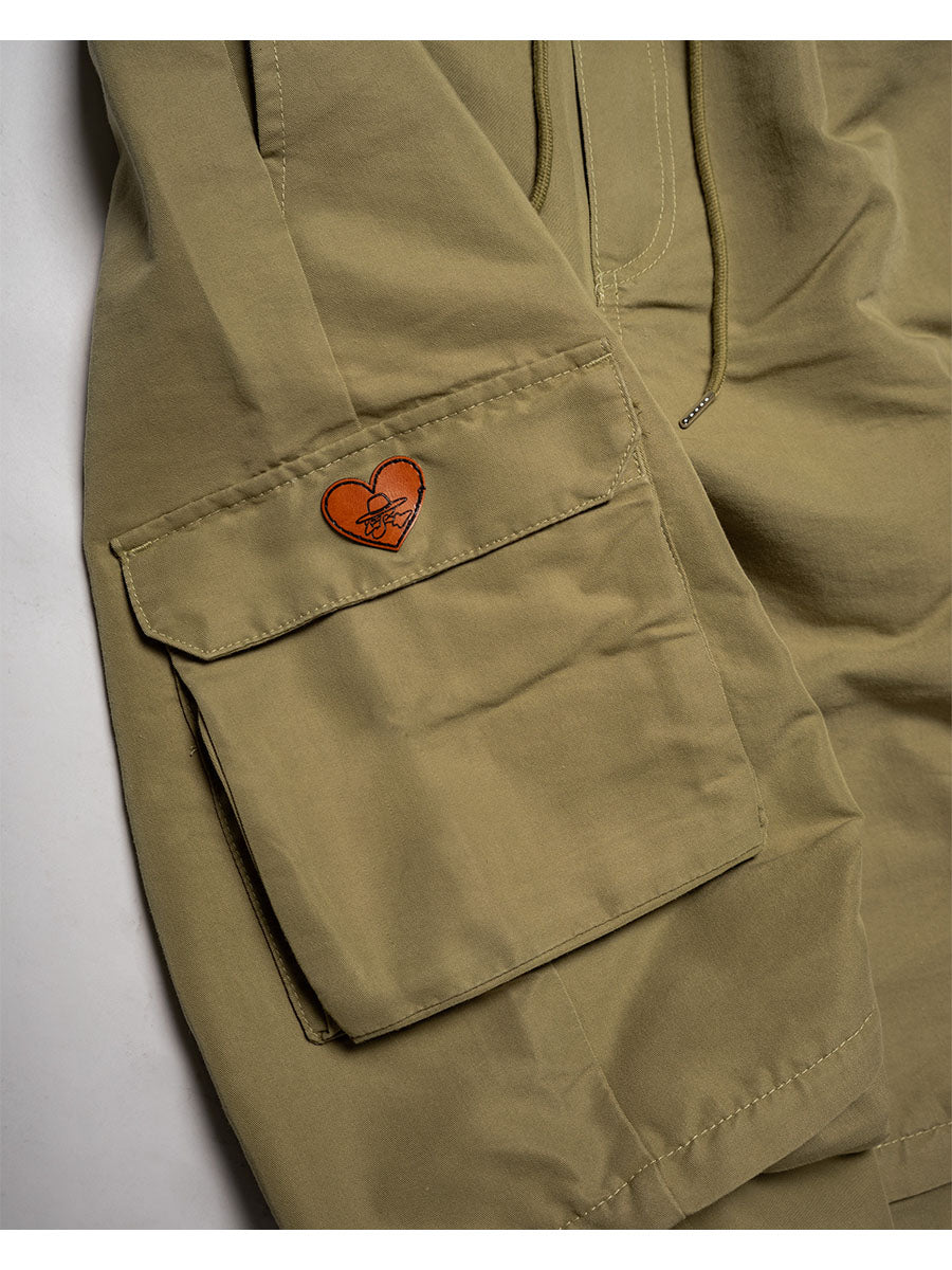 CARGO PANTS -KHAKI-
