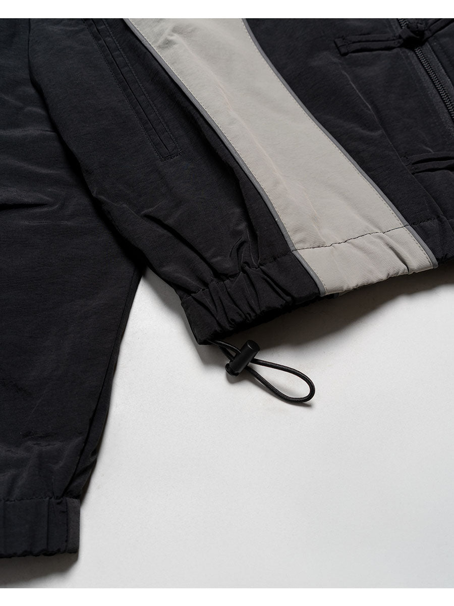 NYLON TRACK JKT -BLACK-