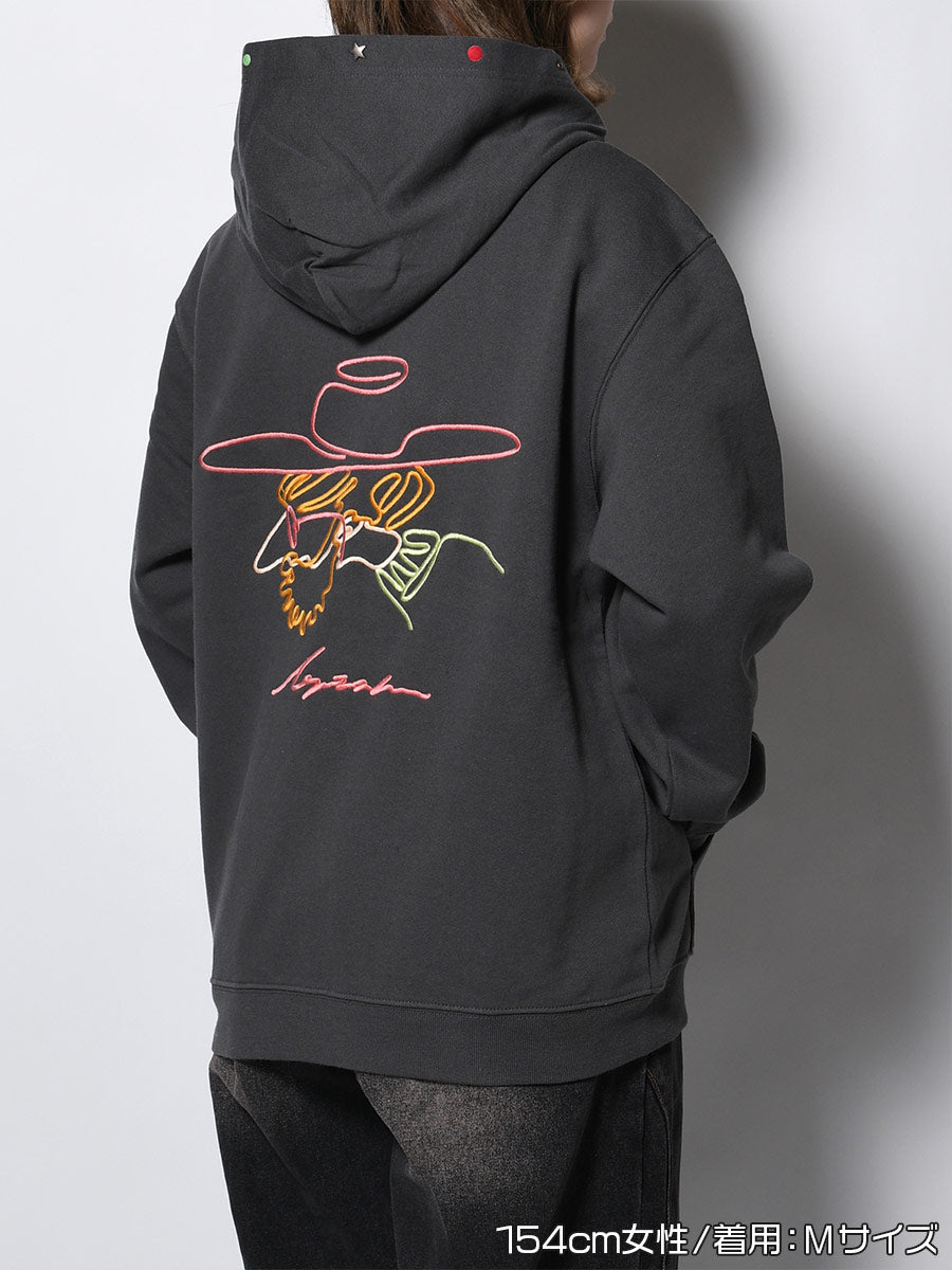 STUDS ICON ZIP PARKA -SUMI-