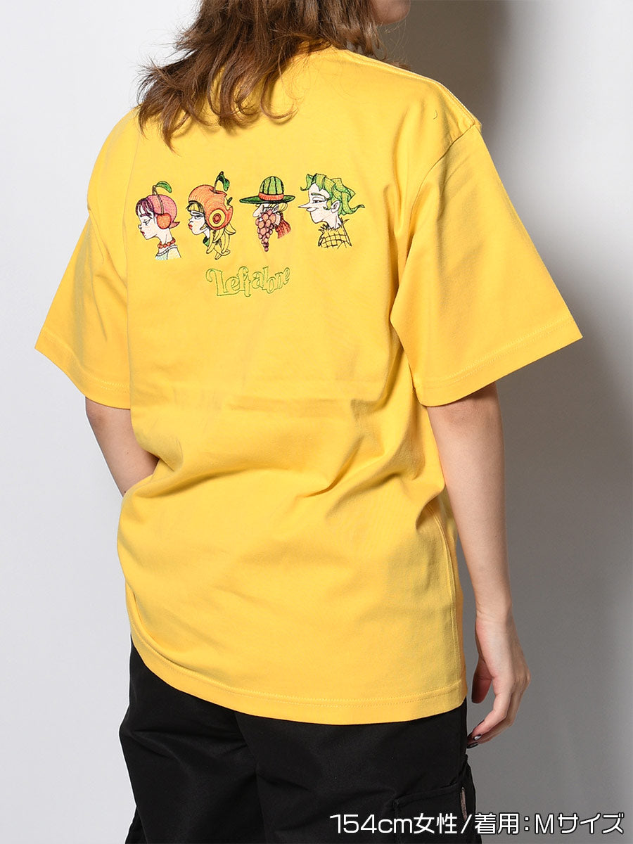 FRUIT SS TEE -YELLOW-