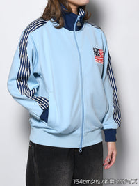 ZEBPARD TRACK JKT -LIGHT BLUE-