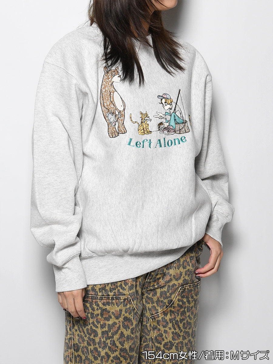 EXCHANGE SWEAT -ASH-