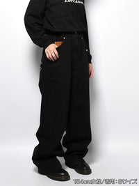 CHANGE DENIM PANTS -BLACK-