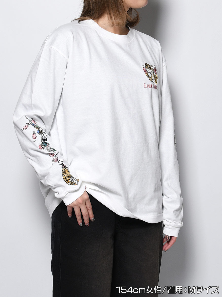 FAVORITE TIGER LS TEE -WHITE-