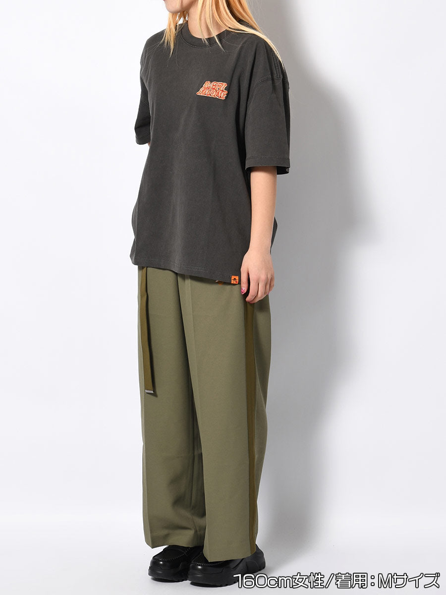 ICON PIGMENT S/S TEE -CHARCOAL-