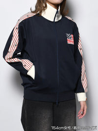 ZEBPARD TRACK JKT -NAVY-