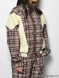 NYLON TRACK JKT -CHECK-