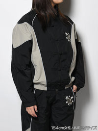 NYLON TRACK JKT -BLACK-