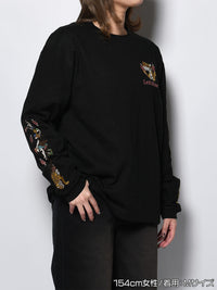 FAVORITE TIGER LS TEE -BLACK-