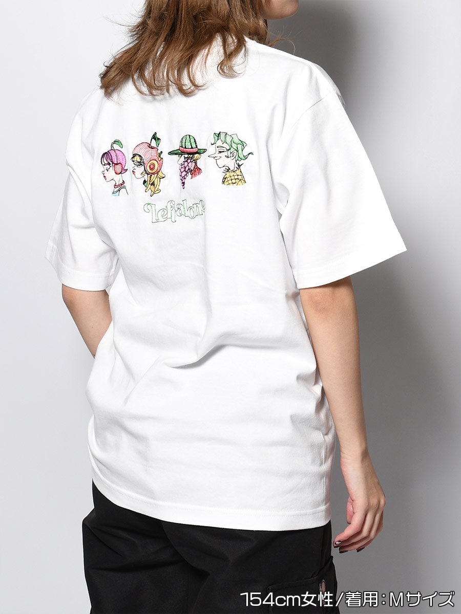 FRUIT SS TEE -WHITE-