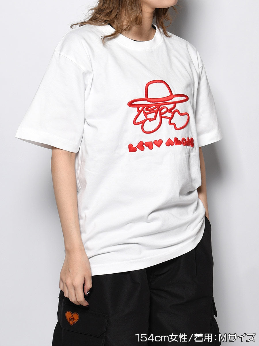 3D ICON SS TEE -WHITE-