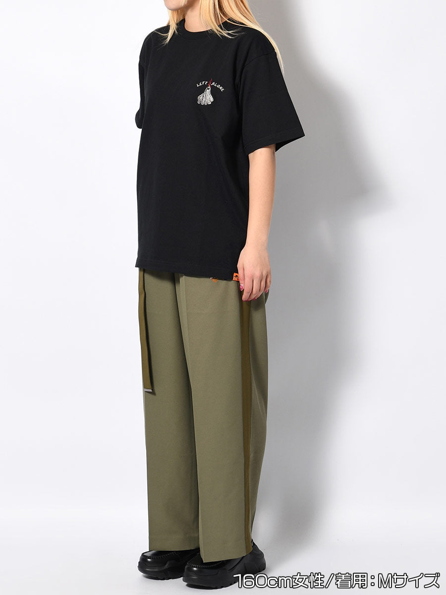 GHOST S/S TEE -BLACK-