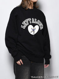 BREAK HEART SWEAT -BLACK-