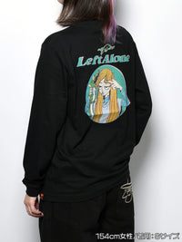 CROCO GIRL L/S TEE -BLACK-