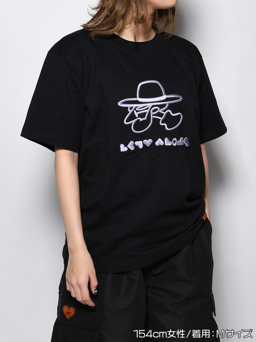 3D ICON SS TEE -BLACK-