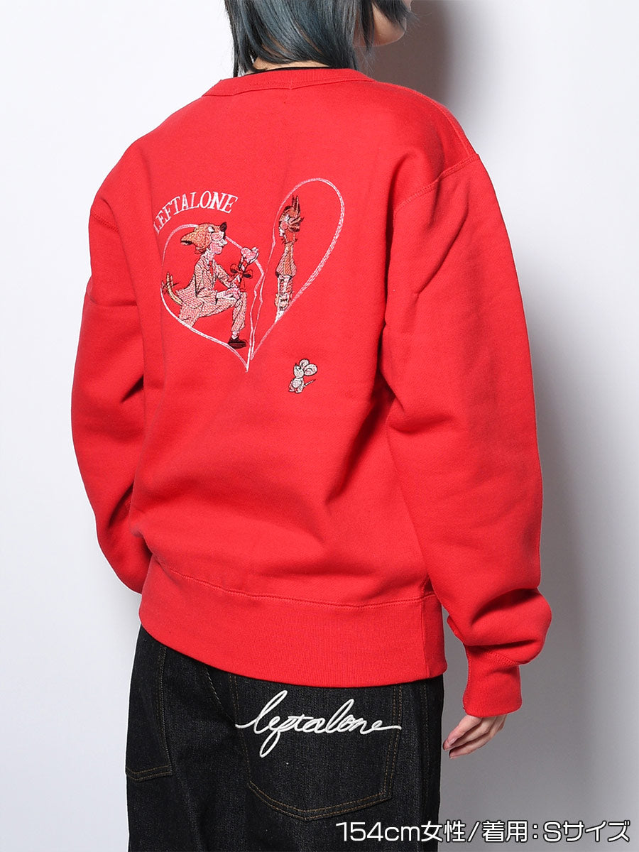 CONFESS SWEAT -RED-