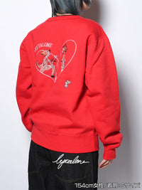 CONFESS SWEAT -RED-