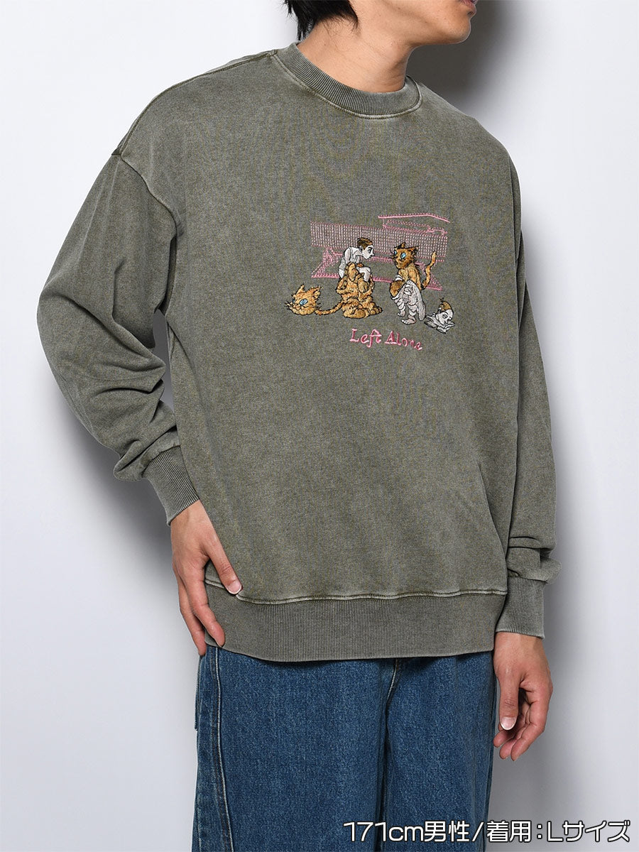 CHANGE SWEAT -OLIVE-